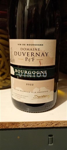 Borgogna Mercurey Domaine Vernay P&F 2022