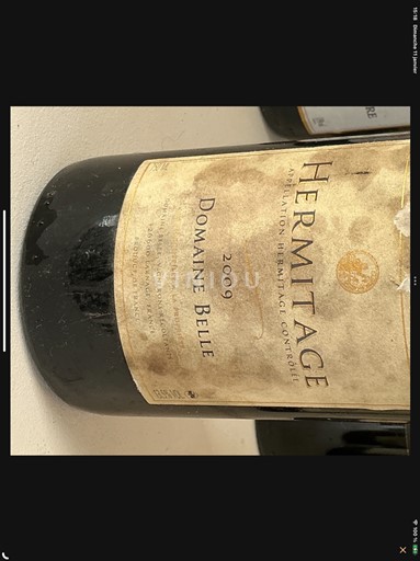 Rona dolina Hermitage Domaine Belle 2009
