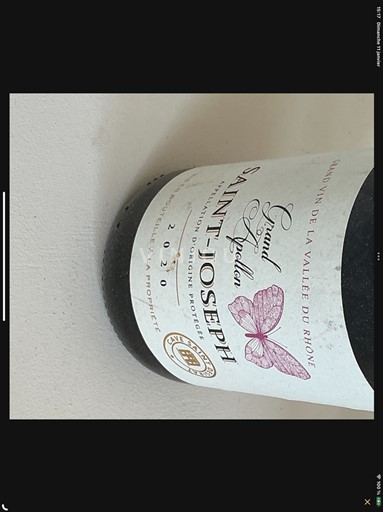 Vallée du Rhône Saint-Joseph Grand Apollon 2020