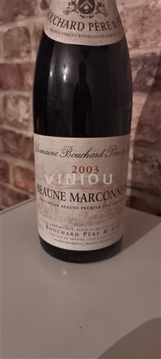 Bourgogne Ikke specificeret Premier Cru Bouchard Père & Fils 2003