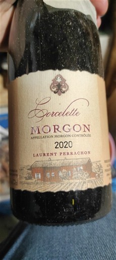 Beaujolais Morgon Laurent Perrachon Corcelette 2020