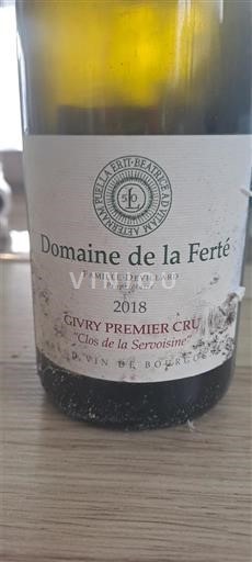 Bourgondië Givry Premier Cru Domaine La Ferté Clos de la Servoisine 2018