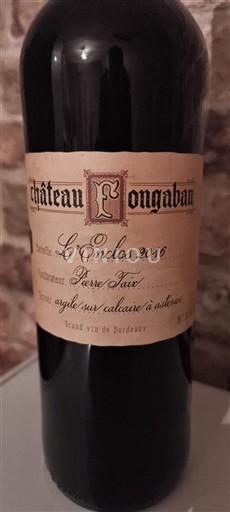 Bordeaux Castillon-côtes-de-bordeaux Château Fongaban L'Enclos 2016