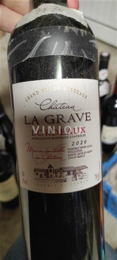 Bordeaux Château La Grave 2020