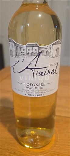Languedoc y Rosellón País de Oc Domaine L'Amiral L'Odyssée 2023