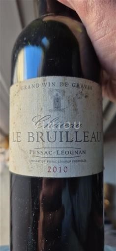 Bordeaux Pessac-Léognan Château Le Bruilleau 2010