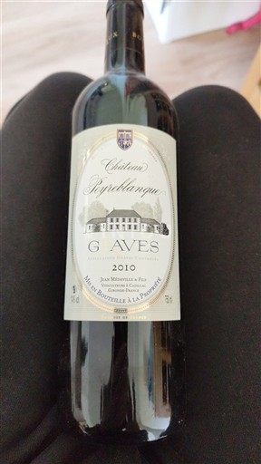 Bordeaux Graves Château Peyreblanque 2010