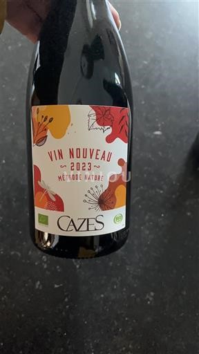 Languedoc và Roussillon Côtes Catalanes Cazes Vin Nouveau Méthode Nature 2023
