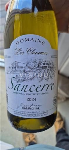 Loiretal Sancerre Domaine Les Chaumes 2024