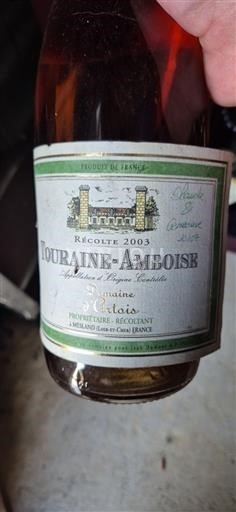 Dolina Loare Touraine-Amboise Domaine Ollia 2003