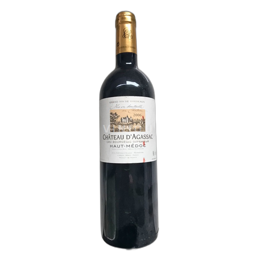 Bordeaux Haut-Médoc Château Agassac Cru Bourgeois Supérieur 2006