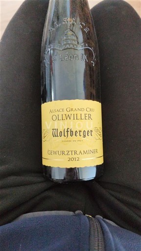 Alzacija Ni doloceno Grand Cru Wolfberger 2012