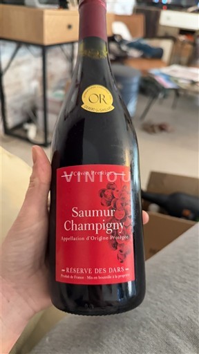Loiren laakso Saumur-champigny Réserve des Dars Prestige Ei vuosikertaa