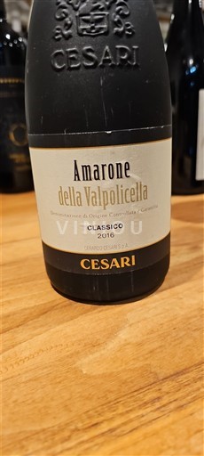 Veneto Amarone della Valpolicella Cesari Classico 2016
