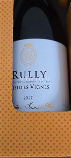 Bourgondië Rully Domaine Saint-Michel Vieilles Vignes 2017