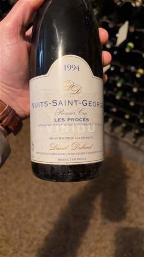 Burgundy Nuits-Saint-Georges Premier Cru David Duband Les Procès 1994