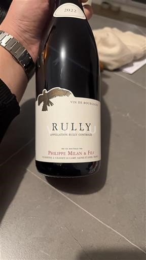 Borgoña Rully Philippe Milan & Fils 2022