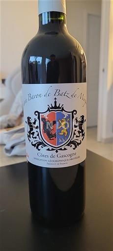 Sudoeste Côtes de Gascogne Baron de batz de mirepoix 2017