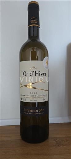 Sud-Ouest Jurançon Cave de Gan Jurançon L'Or d'Hiver 2023