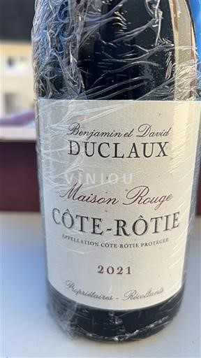 Valle del Ródano Côte-rôtie Duclaux Maison Rouge 2021