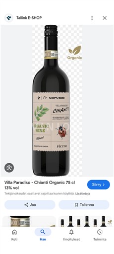 Toscana Chianti Villa Paradiso Organic 2022
