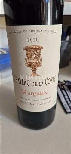 Bordeaux Margaux Château La Coste 2020
