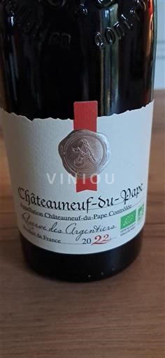 Vale do Ródano Châteauneuf-du-Pape Reine des Argentiers 2022