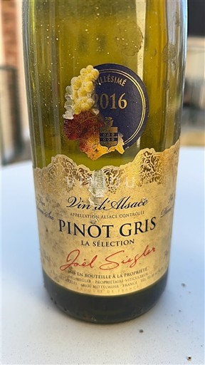 Alsace Joël Siegler La Sélection 2016