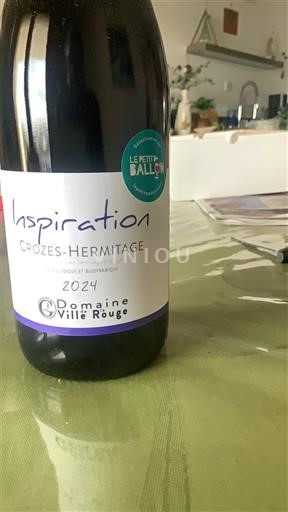 Rhônetal Crozes-Hermitage Domaine La Ville Rouge Inspiration 2024
