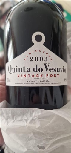 Bồ Đào Nha Porto Quinta do Vesuvio Vintage Port 2003