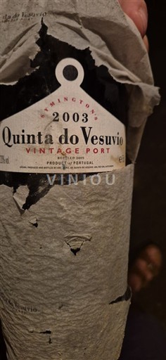 Portugalia Porto Quinta do Vesuvio Vintage Port 2003