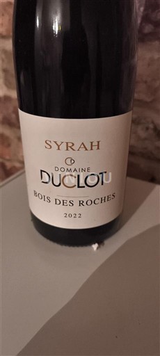 Alps and Rhone Valley Rhône Hills Domaine Clot Bois des Roches 2022