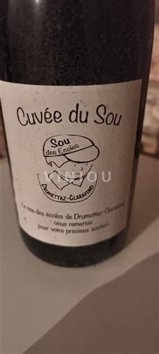 Savoie og Bugey Savoie-vin Sou des Écoles Drumettaz-Clarafond du Sou Ikke årgangsbestemt
