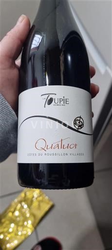 Roussillon Côtes du Roussillon Villages Domaine La Toupie Quatuor 2021