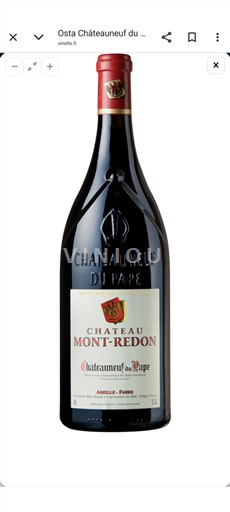 Vale do Ródano Châteauneuf-du-Pape Château Mont-Redon 2021