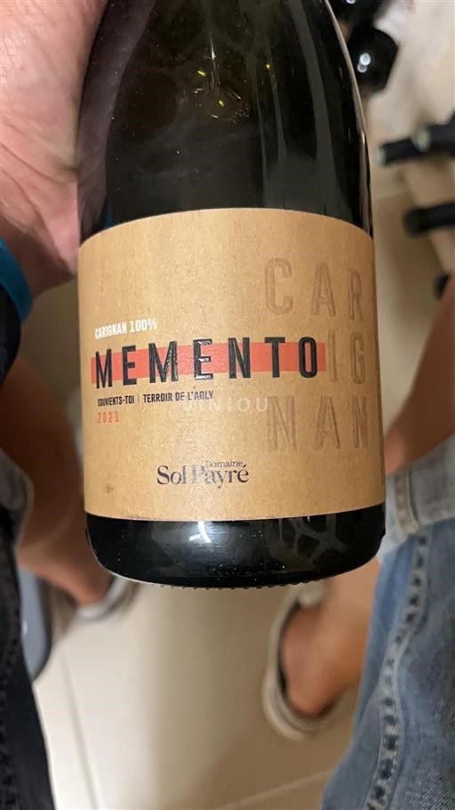 Languedoc og Roussillon Catalansk skråning Domaine Sol Payré Memento 2021