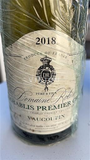 Borgogna Chablis Premier Cru Domaine Robin Vaucoupin 2018