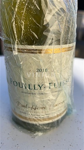 Bourgogne Pouilly-fuissé Paul-Henri Masson 2018