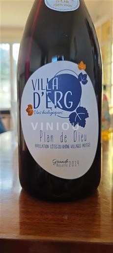 Valle del Rodano Non specificato Villa d'Erg Grande Réserve 2019