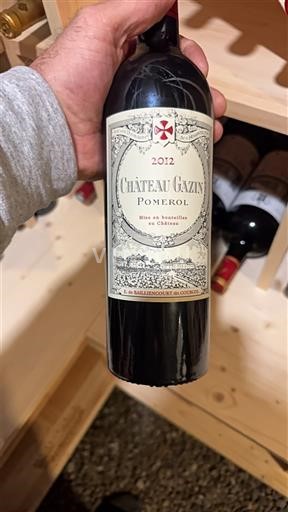 Bordeaux Pomerol Château Gazin 2012