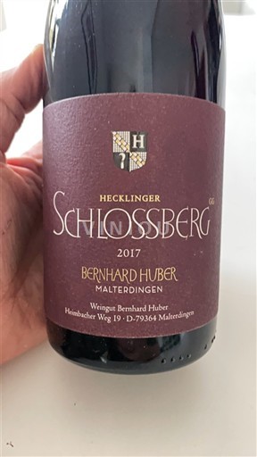 Баден Weingut Bernhard Huber Hecklinger Schlossberg GG 2017