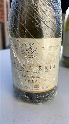 Burgundy Saint-Bris Gerard Persenot Sauvignon 2018