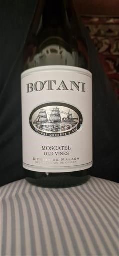 Andaluzija Sierras de Malaga Botani Moscatel Old Vines Neleten.