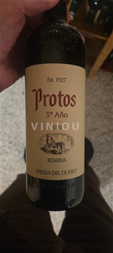 Castilia și León Ribera del Duero Protos 5º Año Reserva 2020