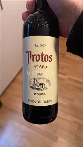 Kastilja dhe Leoni Ribera del Duero Protos 5º Año Reserva 2020