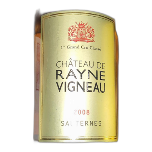 Bordeaux Sauternes Château de Rayne Vigneau 2008