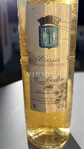 Provence Cassis E. Bodin Blanc de Blancs 2020