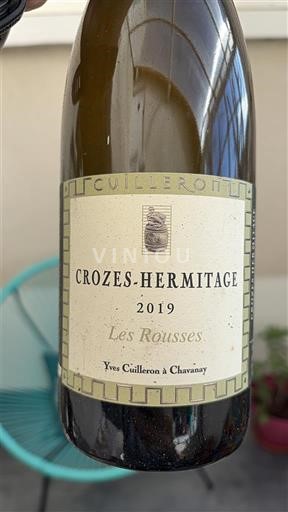 Vallée du Rhône Crozes-hermitage Yves Cuilleron Les Rousses 2019