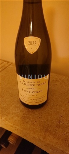 Burgundy Saint-Véran Domaine La Creuze Noire La 2022