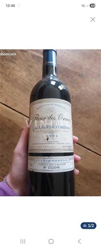 Bordeaux Lalande-de-Pomerol Fleur des Ormes 2001